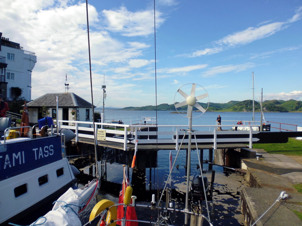 View from the Crinan lock